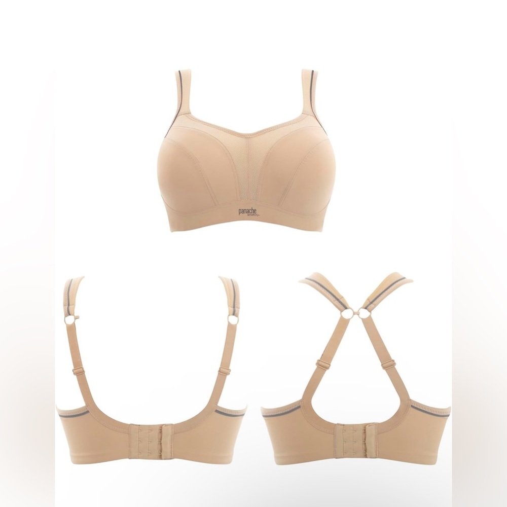 Panache Women's High Impact Underwire Sports Bra Size 32C - Picture 5 of 11